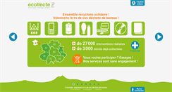 Desktop Screenshot of ecollecte.fr